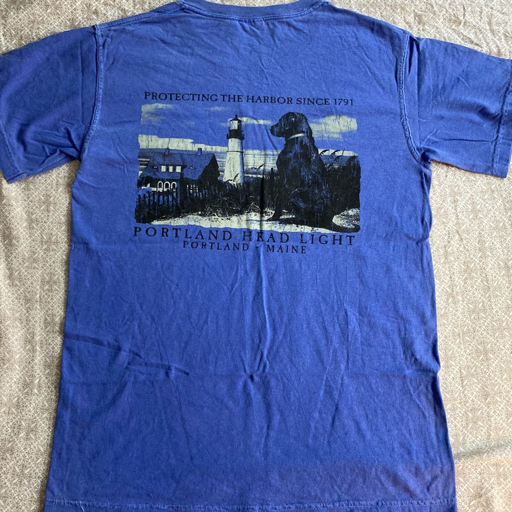 Portland, ME lighthouse t-shirt, size S. - Picture 7 of 8